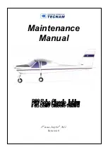 Tecnam P92 Echo Classic Jabiru Maintenance Manual preview