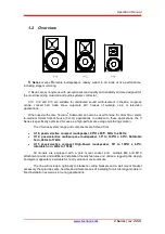 Предварительный просмотр 9 страницы Tecnare Sound Systems V Series Operation Manual