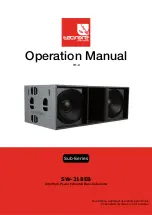 TECNARE Sub-Series Operation Manual preview