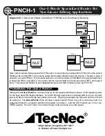 Preview for 14 page of TecNec PNCH-1 Operation Instructions Manual