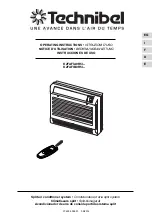 Preview for 1 page of Tecnibel K2FAFIA0R5I Series Operating Instructions Manual