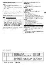 Preview for 11 page of Tecnibel K2FAFIA0R5I Series Operating Instructions Manual