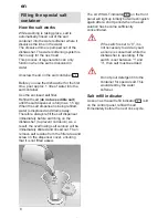 Preview for 8 page of Tecnik Dishwasher Instructions For Use Manual