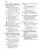 Preview for 22 page of Tecnik Dishwasher Instructions For Use Manual