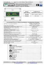 Tecno Control SE126K User Manual preview