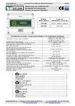 Preview for 1 page of Tecno Control SE126KM User Manual