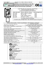 Preview for 1 page of Tecno Control SE137P User Manual