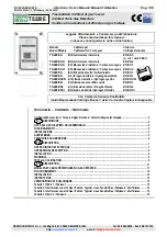 Preview for 1 page of Tecno Control TS220E User Manual