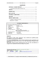 Preview for 2 page of Tecno Control TS236 User Instructions