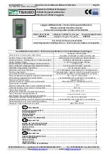 Preview for 1 page of Tecno Control TS282EO User Manual