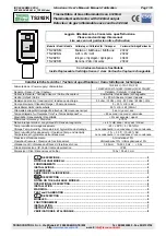 Preview for 1 page of Tecno Control TS292KB User Manual