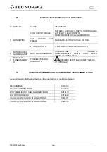 Предварительный просмотр 18 страницы Tecno-gaz 111-A Instructions For Use Manual