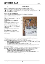 Предварительный просмотр 34 страницы Tecno-gaz 111-A Instructions For Use Manual