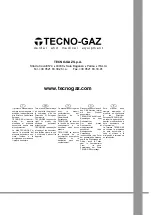 Предварительный просмотр 56 страницы Tecno-gaz 111-A Instructions For Use Manual