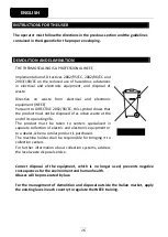 Preview for 40 page of Tecno-gaz 2165S User Manual