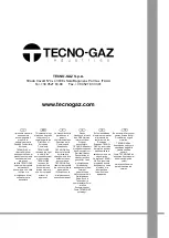 Preview for 136 page of Tecno-gaz 2165S User Manual