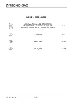 Preview for 3 page of Tecno-gaz 250-S Instructions For Use Manual