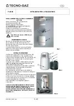 Preview for 11 page of Tecno-gaz 250-S Instructions For Use Manual