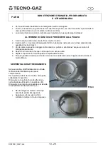 Preview for 13 page of Tecno-gaz 250-S Instructions For Use Manual