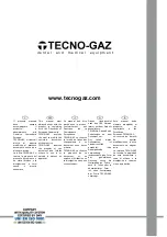 Preview for 36 page of Tecno-gaz 250-S Instructions For Use Manual