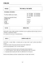 Preview for 20 page of Tecno-gaz 250S2 User Manual