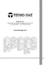 Предварительный просмотр 118 страницы Tecno-gaz 4450KS User Manual