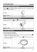 Предварительный просмотр 13 страницы Tecno-gaz AB015ZXY Instructions For Use Manual