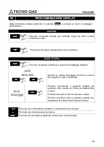 Preview for 17 page of Tecno-gaz AB015ZXY Instructions For Use Manual