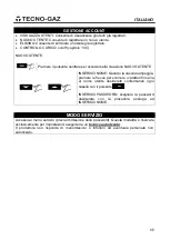 Preview for 19 page of Tecno-gaz AB015ZXY Instructions For Use Manual