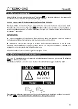 Preview for 23 page of Tecno-gaz AB015ZXY Instructions For Use Manual