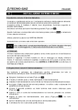 Preview for 35 page of Tecno-gaz AB015ZXY Instructions For Use Manual