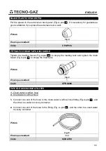 Preview for 55 page of Tecno-gaz AB015ZXY Instructions For Use Manual