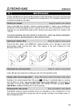 Preview for 79 page of Tecno-gaz AB015ZXY Instructions For Use Manual