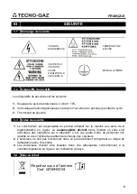 Preview for 91 page of Tecno-gaz AB015ZXY Instructions For Use Manual