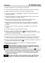 Preview for 100 page of Tecno-gaz AB015ZXY Instructions For Use Manual