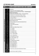 Preview for 135 page of Tecno-gaz AB015ZXY Instructions For Use Manual