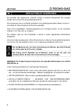 Preview for 136 page of Tecno-gaz AB015ZXY Instructions For Use Manual