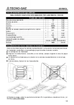 Preview for 189 page of Tecno-gaz AB015ZXY Instructions For Use Manual