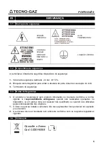 Preview for 217 page of Tecno-gaz AB015ZXY Instructions For Use Manual