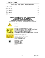 Preview for 4 page of Tecno-gaz ANDROMEDA VACUUM xp User Manual