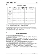 Preview for 25 page of Tecno-gaz ANDROMEDA VACUUM xp User Manual