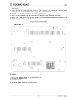 Preview for 62 page of Tecno-gaz ANDROMEDA VACUUM xp User Manual