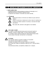 Preview for 5 page of Tecno-gaz B-Max Plus Instructions For Use Manual