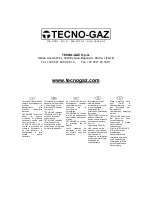 Preview for 218 page of Tecno-gaz Europa B EVO Instructions For Use Manual