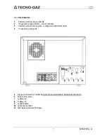 Предварительный просмотр 7 страницы Tecno-gaz Europa B xp Instructions For Use Manual