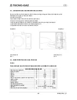 Предварительный просмотр 126 страницы Tecno-gaz Europa B xp Instructions For Use Manual