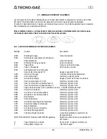 Предварительный просмотр 131 страницы Tecno-gaz Europa B xp Instructions For Use Manual