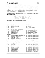 Предварительный просмотр 168 страницы Tecno-gaz Europa B xp Instructions For Use Manual