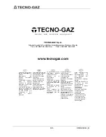 Предварительный просмотр 186 страницы Tecno-gaz Europa B xp Instructions For Use Manual