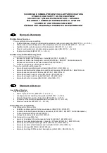 Preview for 9 page of Tecno-gaz Hydra Evo Instructions For Use Manual